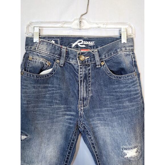 Request Jeans Pre-Distressed Boot Cut Jeans - Picture 2 of 6